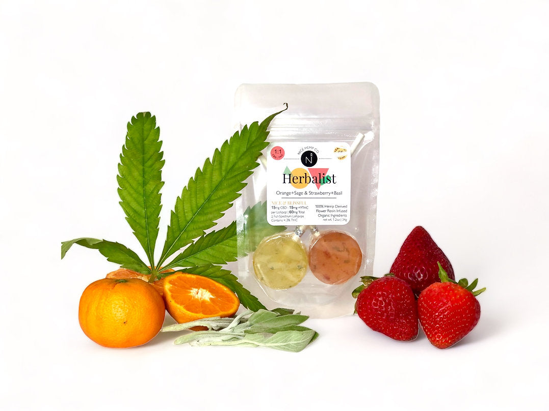 1:1 Herbalist THC Lollipops